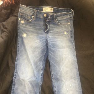 Size 8 Abercrombie and Fitch straight leg jeans